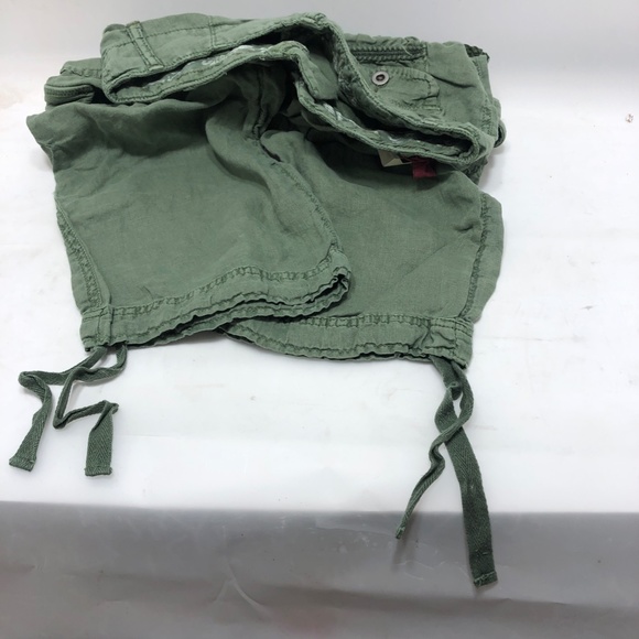 Z BRAND LONG LINEN CARGO CROPPED PANTS NWT SIZE 25 - Picture 8 of 13